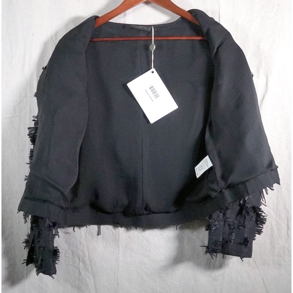 NWT Messagerie Women 42 Textured Suit Jacket - Picture 4 of 16